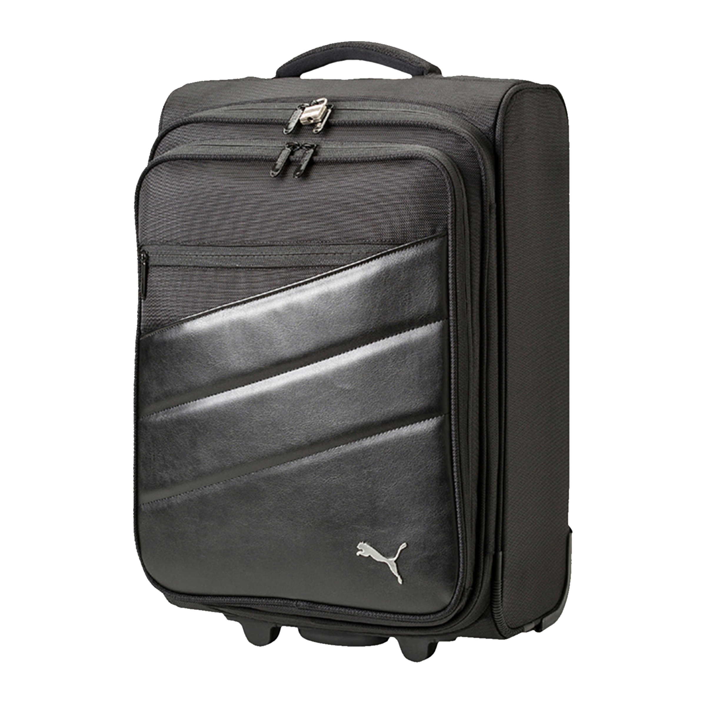 PUMA Team Trolley Bag Suitcase Black 