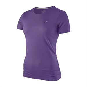 NIKE SOLID AD PILL CREW NECK TEE WMNS T SHIRT F507