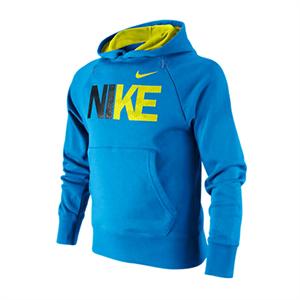 NIKE VELOCITY FT OTH HOODY BOYS BLAU F497 [GR S]